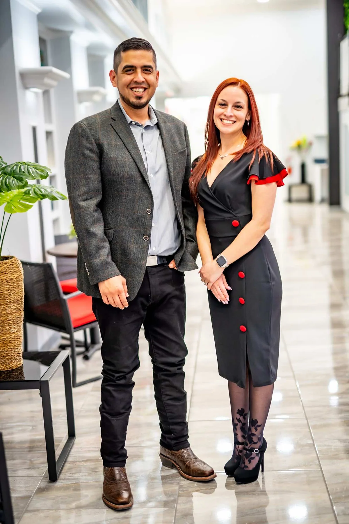 Society 204 CEO Nick Cantu and Director of Operations Renee Sanchez Leal